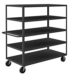 Durham Rsc-306066-5-3K-Ald-95 Stock Cart, 5 Shelves, 30 X 60