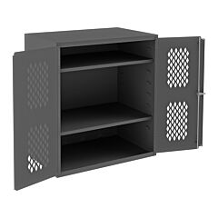 Durham Emdc-362442-95 Ventilated Cabinet, 2 Shelves