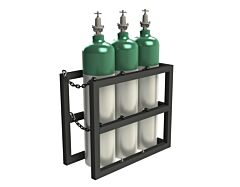 Durham Gcrv-163630-08T Gas Cylinder Rack For 3 Vert. Cylinders