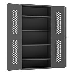 Durham Emdc-361872-95 Ventilated Cabinet, 4 Shelves