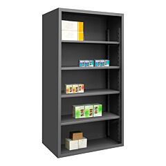 Durham 5023-4S-95 Enclosed Shelving, 4 Shelves