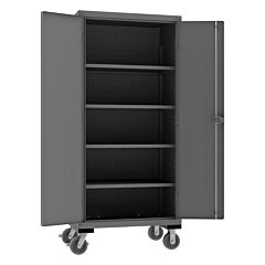 Durham Hdcm36-4S-95 Mobile Cabinet, 4 Shelves