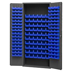 Durham 3603-156B-5295 Cabinet, 156 Blue Bins