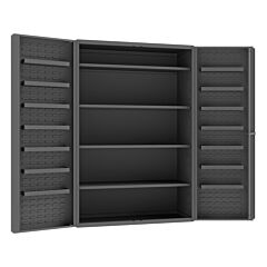 Durham Dc48-4S14Ds-95 Cabinet, 4 Shelves, 14 Door Shelves