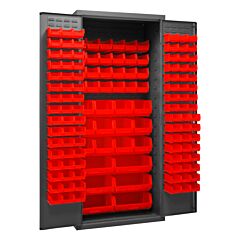 Durham 3500-138B-1795 Cabinet, 138 Red Bins