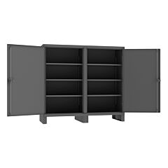 Durham Hdds247266-6S95 Double Shift Cabinet, 6 Shelves