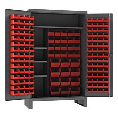 Durham Hdjc244878-156-4S1795 Maintenance Cabinet, 4 Shelves, 156 Bins
