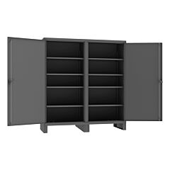Durham Hdds247278-8S95 Double Shift Cabinet, 8 Shelves