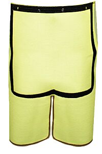 Cutguard A03Tc0124X26 Split Leg Apron For C28Kv 24"X26"Ca7 P3 A4, Yellow