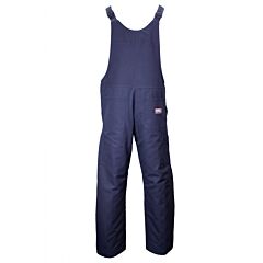 Drifire Bib6Dnvq2-36X34 Fr Deluxe Insulated Bib Overall, Navy, Size 36" X 34"
