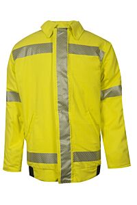 Drifire C34Tzmqc35Xrg Fr Lined Bomber Jacket Class 3, Yellow, Size 5X-Large