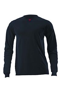 Drifire Df2-Cm-446Ls-Nb-4X Long Sleeve Fr Base Layer T-Shirt, Navy, Size 4X-Large