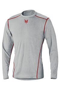 Drifire Df2-Cm-762-Pls-Rg-2X Prime Long Sleeve Fr Base Layer T-Shirt, Grey, Size 2X-Large
