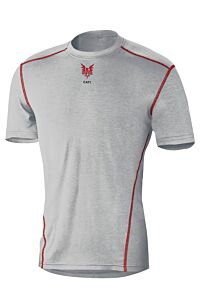 Drifire Df2-Cm-762-Pts-Rg-4X Prime Short Sleeve Fr Base Layer T-Shirt, Grey, Size 4X-Large