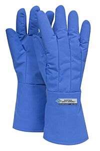 Cryogen Safety G99Crbepsmma Glove, Waterproof, Mid-Arm Length, Blue, Size Small
