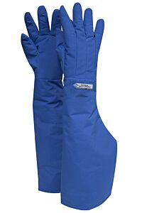 Cryogen Safety G99Crbermdsh Glove, Shoulder Length, Blue, Size Medium