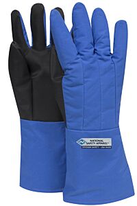 Cryogen Safety G99Crsgpmdma Safergrip Glove, Waterproof, Mid-Arm Length, Blue, Size Medium