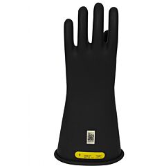 Enespro Gc2B09 Class 2 Rubber Voltage Gloves, 14" Long, Black, Size 9