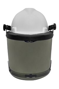 Enespro H20Hthat 20 Cal Pureview Faceshield, Slotted & Hard Hat
