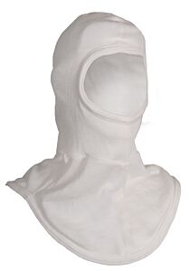 National Safety Apparel H31Nk Nomex Balaclava, Large Face Opening, White