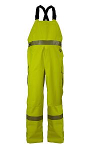 Drifire Hydroflash Fr Hydroflashb-Y-5Xt Foul Weather Bib Class E, Yellow, Size 5X-Large/Tall