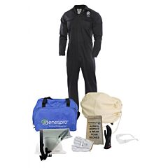 Enespro Kit2Cv114X08 12 Cal Coverall Kit Voltage Gloves, Navy, Size 4X-Large
