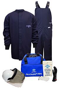 Enespro Kit2Sc113X11 12 Cal Coat Bib Kit Voltage Gloves, Navy, Size 3X-Large