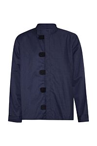Carbon Armour Nxjn4C2X40 9.5 Oz Safeguard Jacket 40", Navy, Size 2X-Large