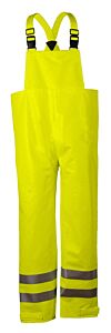 Arc H2O R40Rl145Xt Fr/Ar Rain Bib Overall Class E, Yellow, Size 5X-Large/Tall