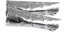 Carbon Armour S02Nj18 Alum 14 Oz Sleeve 18" Long, Silver, Size