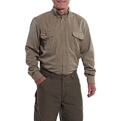 Drifire Shra3Tgv3Xtl Fr Vent Back Shirt W/ Westex Dh Air, Khaki, Size 3X-Large/Tall