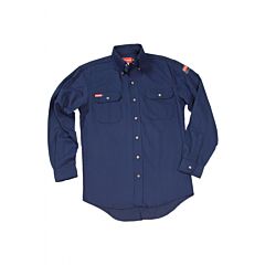 Drifire Tcg01160214 Fr Work Shirt W/ Select, Navy, Size Small/Long