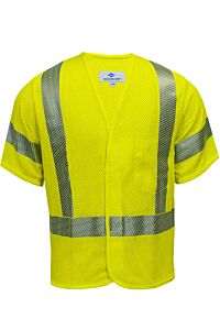Drifire V00Ha3V3Xt Class 3 Fr Mesh Vest, Yellow, Size 3X-Large/Tall