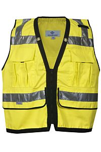 Vizable Vnt9829L Tablet/Survey Vest Type R Class 2, Yellow, Size Large
