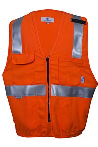 Drifire Vnt99222Xlt Fr Solid Deluxe Vest Class 2, Orange, Size X-Large/Tall