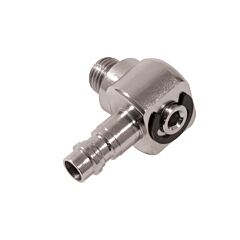 Rpb 03-012-Pms-Ss Stainless Steel 1/4In Plug To 1/4In Npt Male Swivel Plug