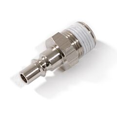 Rpb 03-013-Pm 1/4 Inch Quick Release Plug To 3/8 Inch Npt Male