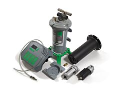 Rpb 04-907 Radex - Complete Breathing Air System Incl, Gx4 Gas Monitor, Pre-Filter, Micro Mist Filter, Aluminum Wall Bracket