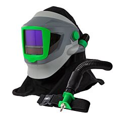 Rpb 15-011-21 Z4 Respirator, Includes: 15-010-21 Z4 With Fr Shoulder Cape, 04-833 Sar Breathing Tube, 03-101 Constant Flow Valve - Niosh