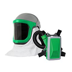 Rpb 16-0039 Z-Link Respirator, Includes: 16-010-23 Z-Link With 16-723 Tychem 4000 Shoulder Cape, 04-841 Backpack Breathing Tube, 03-603 Hx5 Papr Backpack Assembly - Niosh