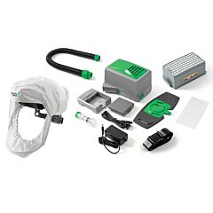 Rpb 17-0017 T200 Respirator, Includes: 17-210-22 T200 Air Duct/Bump Cap Assembly With 17-722 Tychem 2000 Face Seal, 04-831 Breathing Tube, 03-802 Px5 Papr Assembly, 03-893 Ov/Ag/He Cartridge - Niosh