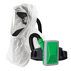 Rpb 17-0031 T200 Respirator, Includes: 17-200-13 T200 Air Duct/Head Harness Assembly With 17-713 Tychem 4000 Sealed Seams Hood, 04-831 Breathing Tube, 03-601 Hx5 Papr Assembly - Niosh