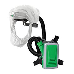 Rpb 17-0036 T200 Respirator, Includes: 17-200-22 T200 Air Duct/Head Harness Assembly With 17-722 Tychem 2000 Face Seal, 04-841 Backpack Breathing Tube, 03-603 Hx5 Papr Backpack Assembly - Niosh