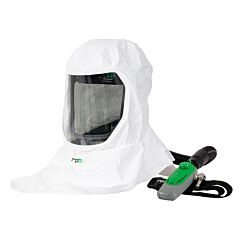 Rpb 17-115-13 T-Link Respirator, Includes: 17-110 T-Link Bump Cap Assembly, 17-713 Tychem 4000 Sealed Seams Hood, 04-833 Sar Breathing Tube, 03-501 C40 Climate Control Device - Niosh