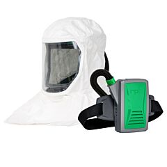 Rpb 17-118-13 T-Link Respirator, Includes: 17-110 T-Link Bump Cap Assembly, 17-713 Tychem 4000 Sealed Seams Hood, 04-831 Breathing Tube, 03-801 Px5 Papr Assembly - Niosh