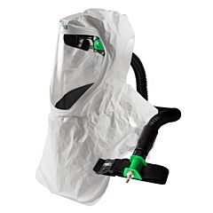 Rpb 17-201-12 T200 Respirator, Includes: 17-200-12 T200 Air Duct/Head Harness Assembly With 17-712 Tychem 2000 Hood, 04-833 Sar Breathing Tube, 03-101 Constant Flow Valve - Niosh