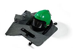 Rpb Nv2000L Nova 2000 Respirator, Includes: Nova 2000, Nv2002L Leather Cape, Nv2021B Sar Breathing Tube, Nv2016 Flow Control - Niosh