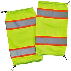 Ergodyne 29091 Glowear 6/Pairclass E Two-Tone Mesh Leg Gaiters