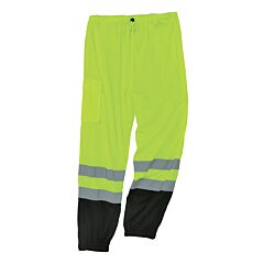Ergodyne Glowear 8910Bk Class E Hi-Vis Pants Black Bottom