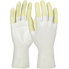 Qrp 5C Powder-Free Vacuum Sealed Latex Finger Cots Iso 5 (Class 100), Natural